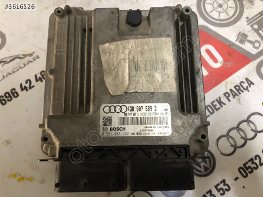 AUDİ A7 3.0 TDI CVU MOTOR BEYNİ ECU 4G0907589D ORJİNAL