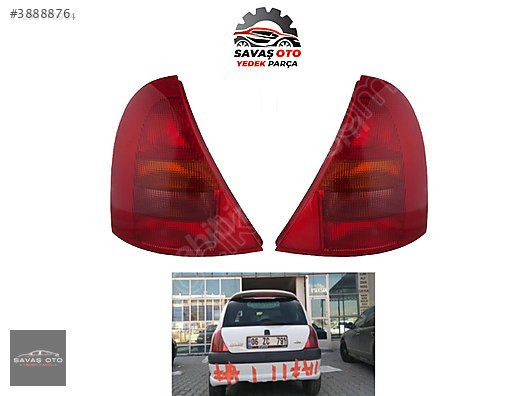 CLİO 2 HB ARKA STOP SAĞ SOL 1998+ ADT FYT 989290357 989290356