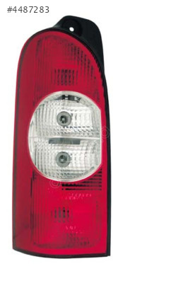 Renault Master 2 Stop Lambasi Sol Kirmizi/Beyaz Mars E Markli 200