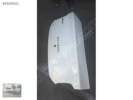 2012 RENAULT SYBOL SYMBOL BAGAJ KAPAĞI ÜNALLAR OTO ÇIKMA PARÇA
