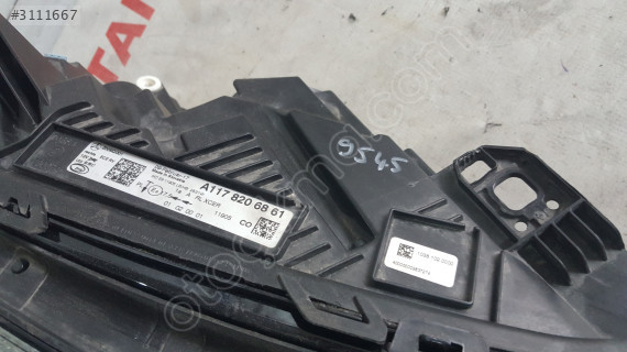 Mercedes CLA 117 FAR MAKYAJLI SAĞ A1178206861
