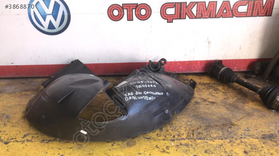 2008-2012 Dacia Sandero Sağ Ön Çamurluk Davlumbazı