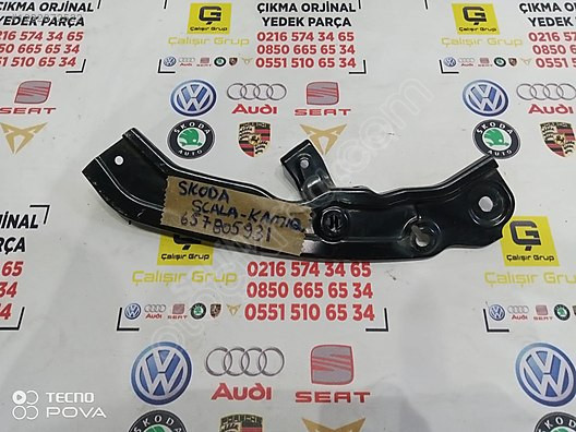 SKODA SCALA 2019-2023 SOL ÇAMURLUK DAVLUMBAZI BAĞLANTI SACI