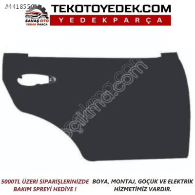 GRANDE PUNTO ARKA KAPI SACI SAĞ SOL 2005 VE ÜZERİ / KAMPANYA