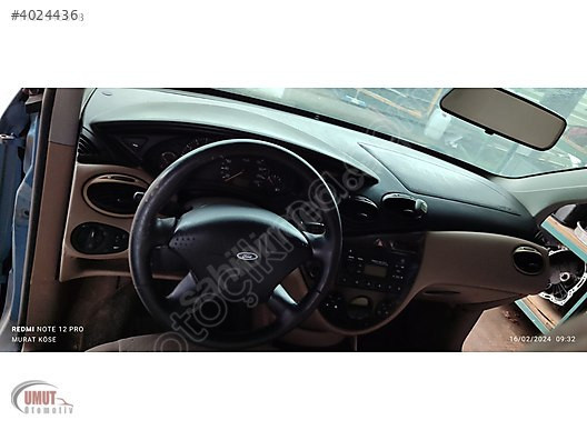FORD FOCUS 1 TORPIDO AIRBEG SET