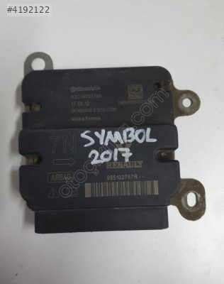 renault symbol 2017 çıkma orjinal airbag beyni (son fiyat)