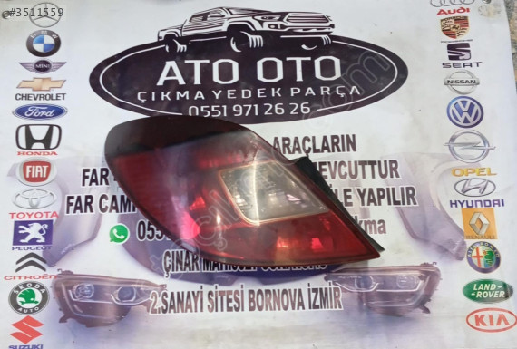 OPEL CORSA D ORJİNAL CIKMA SOL STOP