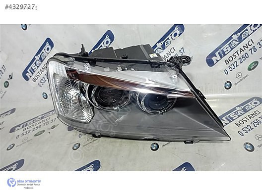 BMW X3 SERİSİ F25 KASA SAĞ FAR XENON ORJ ÇIKMA 63117276992