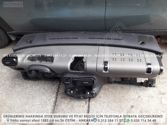 CİTROEN C4 CACTUS ÇIKMA GÖĞÜS TORPİDO