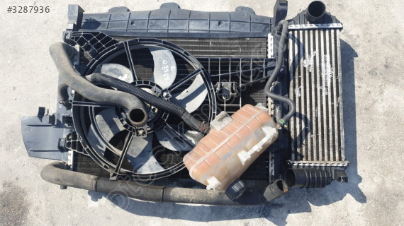 renault kango 3 2011 1.5 radyatör set (su+fan+int.) (son fiyat)
