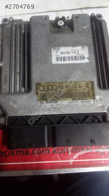 Audi A4 8K 8B Motor Beyni 0261S04383 8K2907115Q