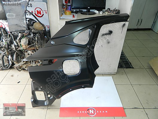 Nissan Qashqai J12-2022-2023 Sağ Arka Çamurluk Kesme Orjinal