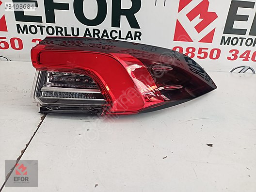 TOYOTA COROLLA SAĞ DIŞ STOP ORJİNAL ÇIKMA YEDEK PARÇA 19-24