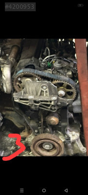 Reno 1.5 önden marşlı full motor dizel