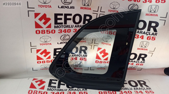 TOYOTA COROLLA CROSS ORJİNAL SIFIR SAĞ ARKA KELEBEK CAM 23-25
