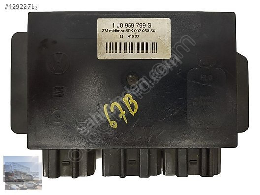 VW GOLF 1J0959799S BORA PASSAT LEON TOLEDO BCM KONFOR BEYNİ 1J0