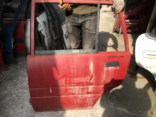 Daihatsu Cuore Sol Arka Kapı Camı İç-Dış Açma Kolu Cam Kriko