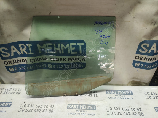 ÇIKMA RENAULT MEGANE 1 SW SOL ARKA KAPI CAMI 43R-00097