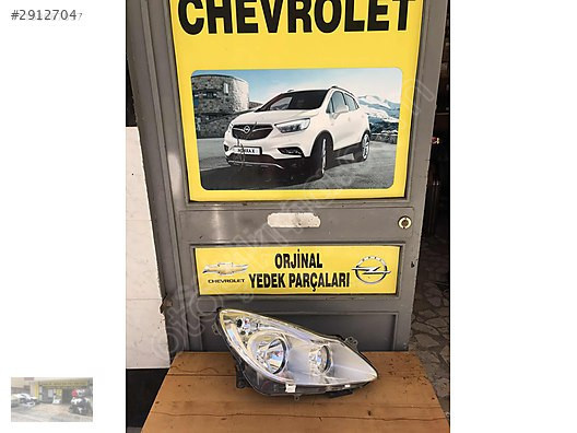 Opel corsa d sağ ön far ORJİNAL OTO OPEL