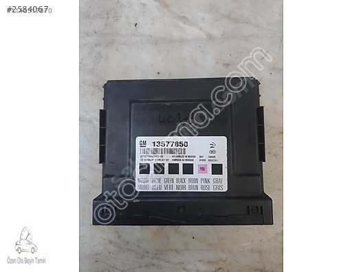 Opel Astra Chevrolet Cruze BCM Merkezi kontrol Modülü 135778