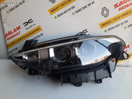 Egea 16-20 Sıfır Mercekli Sol Far 52214459 101137