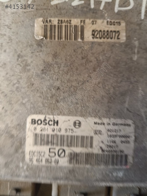 Peugeot 607 2.2HDI 9646466280 0281010975 MOTOR BEYNİ