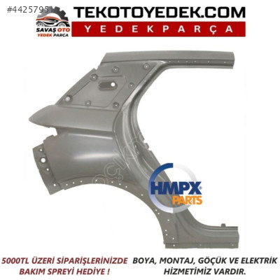 DOLPHİN ARKA ÇAMURLUK SAĞ SOL 2024 VE ÜZERİ / KAMPANYA