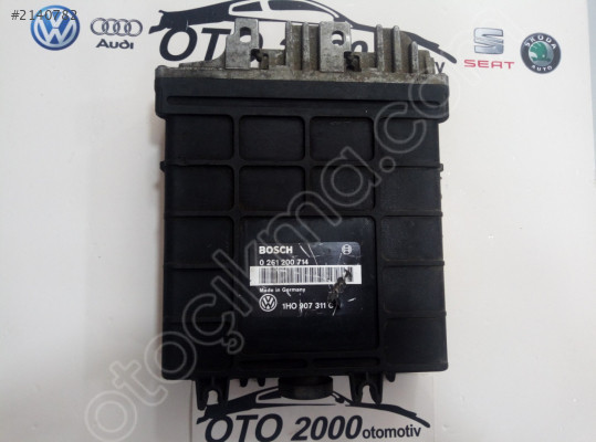 1H0907311C GOLF VENTO PASSAT 1.8 MOTOR BEYNİ ÇIKMA