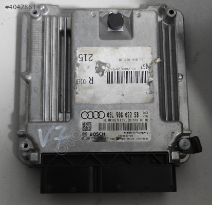 AUDİ A6 MOTOR BEYNİ DIESEL EDC17CP14 03L906022SB 0281016147