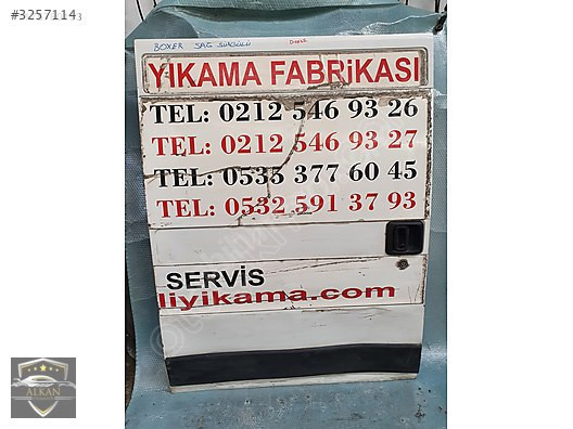 PEUGEOT BOXER SAĞ SÜRGÜLÜ KAPI ALKAN OTOMOTİV 0532,417,1034