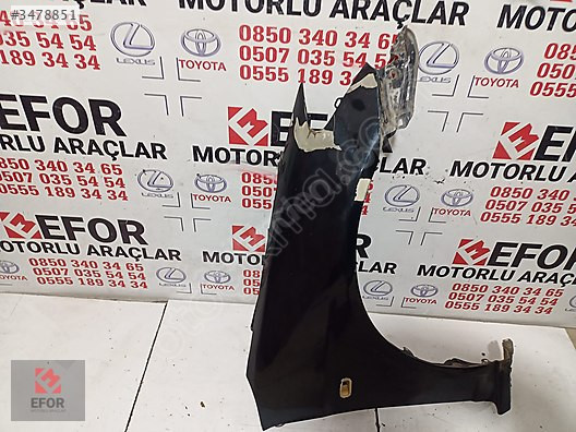 HONDA CİVİC SAĞ ÖN ÇAMURLUK ORJİNAL ÇIKMA YEDEK PARÇA 02-04
