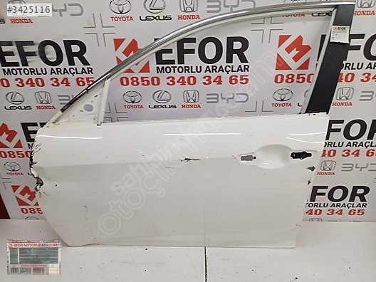 HONDA CİVİC SOL ÖN KAPI ÇIKMA ORİJİNAL PARÇA 2016-2021