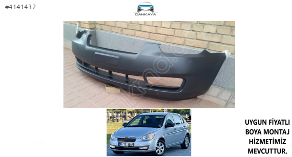 HYUNDAI ACCENT ERA ON TAMPON IZGARALI 2006-> SIFIR 865111E000