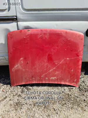 TOYOTA COROLLA ÇIKMA ORJİNAL ÖN KAPUT