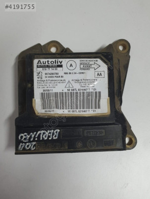 citroen berlingo 2011 çıkma orjinal airbag beyni (son fiyat)