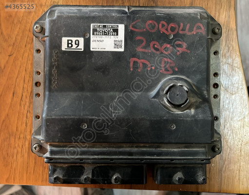 TOYOTA COROLLA 1.6 BENZINLI MOTOR BEYNI ÇEVİK OTO ÇIKMA