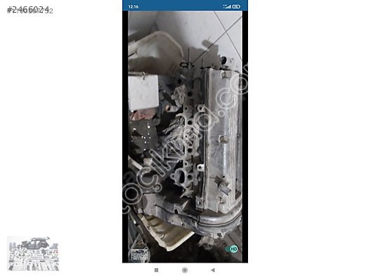 Daewoo Nubira 1.6 blok silindir kapağı