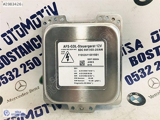 MERCEDES E SERİSİ W212 KASA KASA FAR BEYNİ MAKYAJSIZ SIFIR