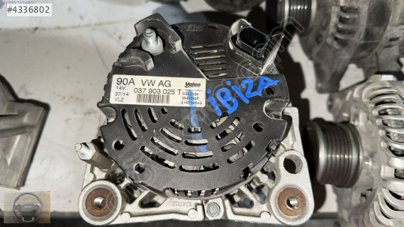 037903027T SEAT İBİZA POLO 1.4 ŞARJ DİNAMOSU BURSA MG