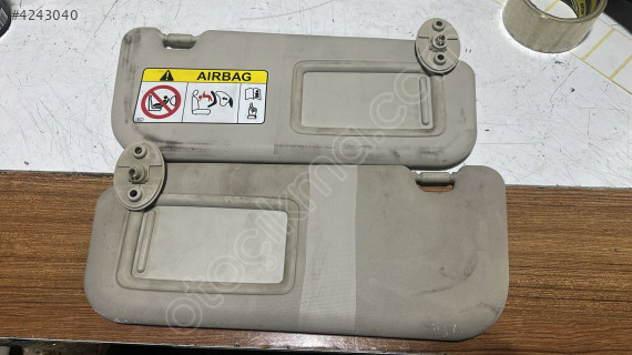 2019-2021 TOYOTA COROLLA GÜNEŞLİK GÖLGELİK ORJ ÇIKMA