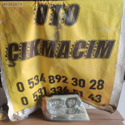 JEEP GRAND CHEROKEE 1999-2003 SAĞ FAR (61B-5005-0092,PPMD30-GF10)