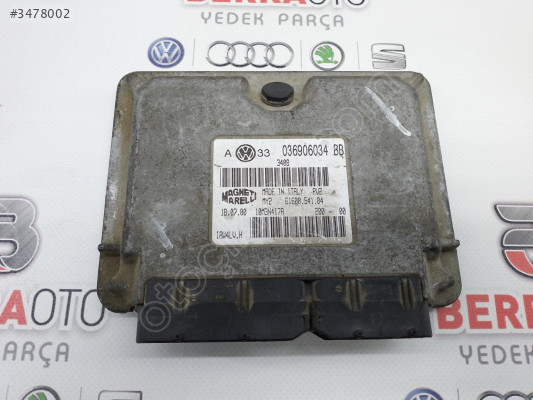 VOLKSWAGEN GOLF 1.6 MOTOR BEYNİ 036906034BB