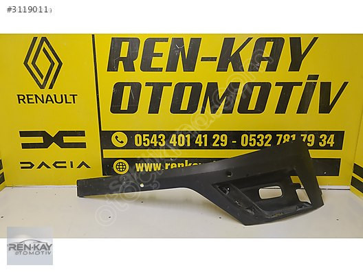 261A39991R RENAULT TRAFİC SOL ÖN TAMPON BANDI ÇIKMA ORJ RENKAY