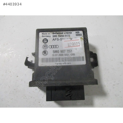 Audi Volkswagen Seat Far Ayar kontrol Beyni 5M0907357 5WK49172