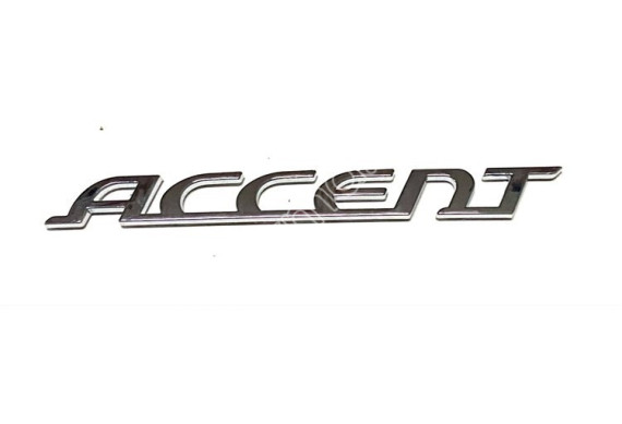 Hyundai Accent Arka Accent Yazısı 2006-2018