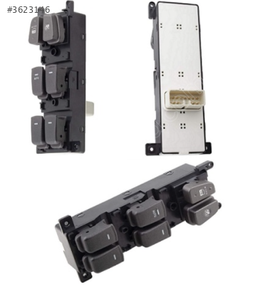 DÜĞME CAM KALDIRMA ÖN SOL HYUNDAI SONATA 09-11 93570-3K600 DÖRTLÜ