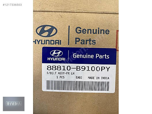 HYUNDAİ İ10 SOL ÖN EMNİYET KEMERİ 88810-B9100
