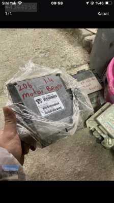 Peugeot 206 1.4 motor beyni mi