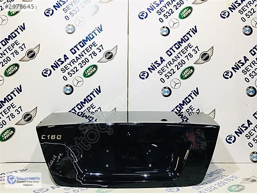 MERCEDES C SERİSİ W204 KASA BAGAJ KAPAĞI ORJ ÇIKMA
