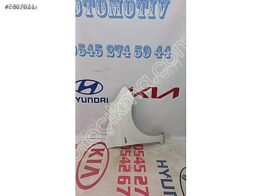 HYUNDAİ İ20 SAĞ ÖN ÇAMURLUK 2008-2011